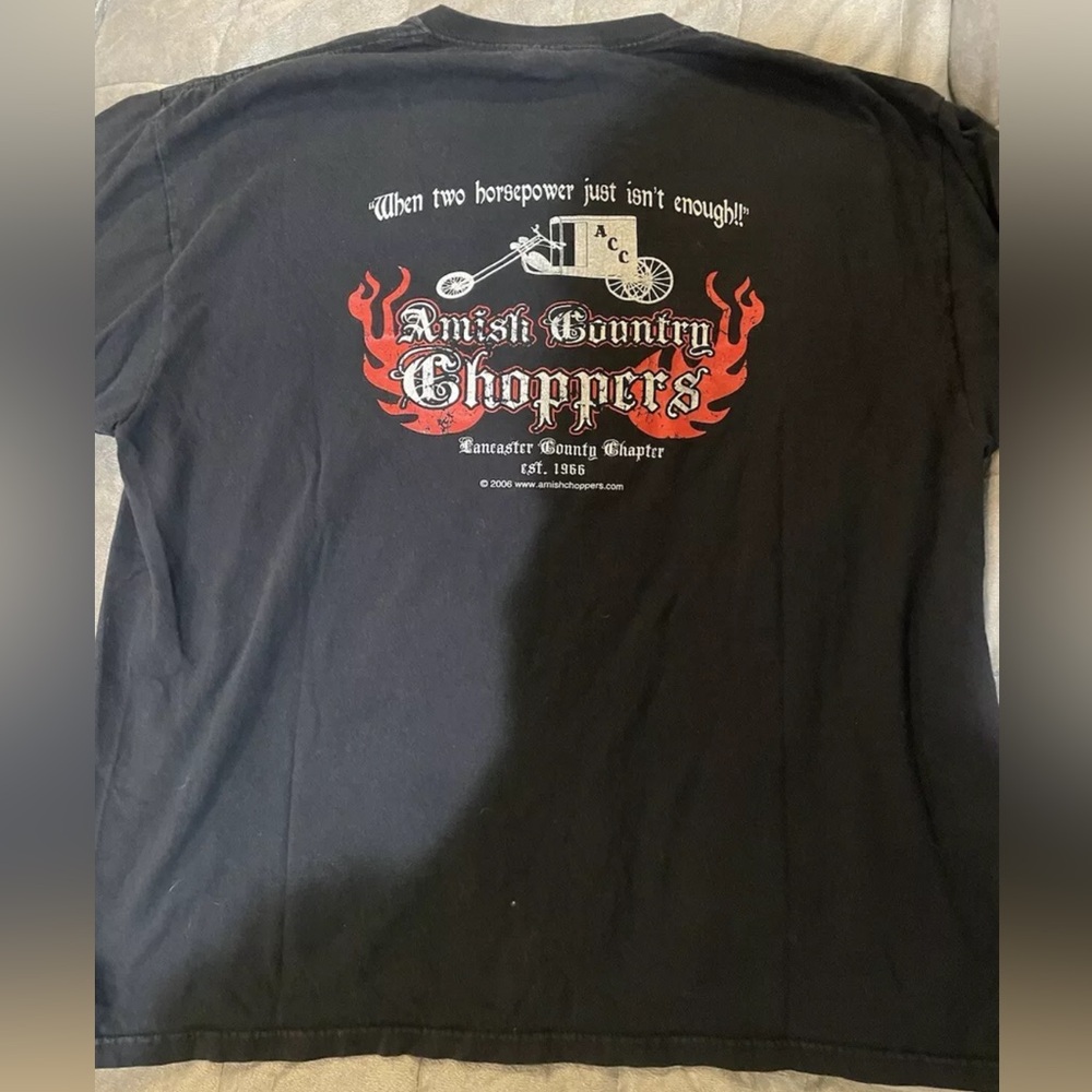 Vintage Amish country choppers t shirts (the originals) 2XL